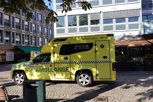 Ambulance met spoed naar Blaricum