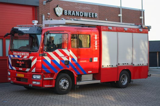 Brandweer met spoed naar Gijsbrecht van Amstelstraat in Hilversum wegens buitensluiting